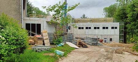 gradnja športne dvorane SGLZŠ _ maj 2025